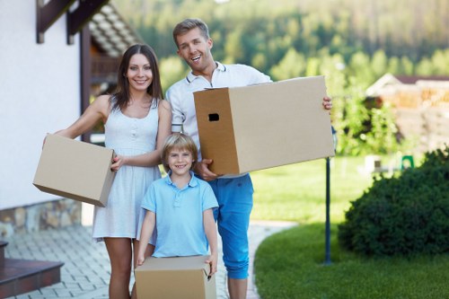 Local removal team handling a fast property move in Finchley