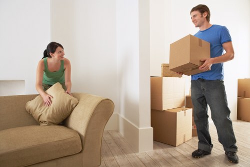 Professional packing and transport for a Finchley office move