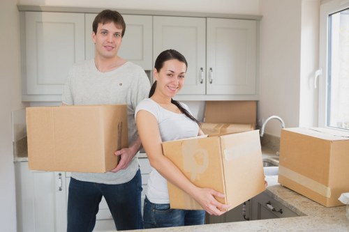 Waste handling and lawful disposal process during a removal service